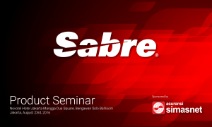 Sabre Indonesia Product Seminar 2016