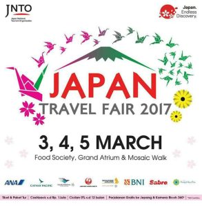 Sabre Kembali Menjadi Official GDS Japan Travel Fair Di Mall Kota Kasablanka Jakarta