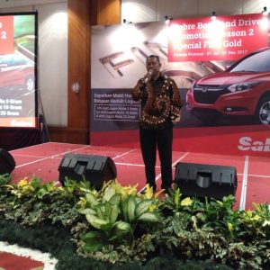 Ratusan Keping Emas dan Satu Mobil Honda HR-V Dari Sabre Indonesia