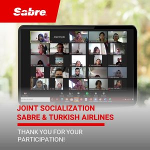 Sabre Rutin Gelar Online Joint Socialization Bersama Mitra Airlines, Untuk Travel Agent Pengguna Sabre di Indonesia