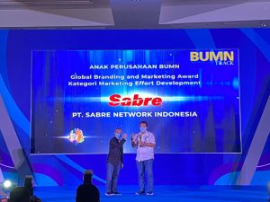 Sabre Indonesia Raih Penghargaan BUMN Branding and Marketing Award 2020